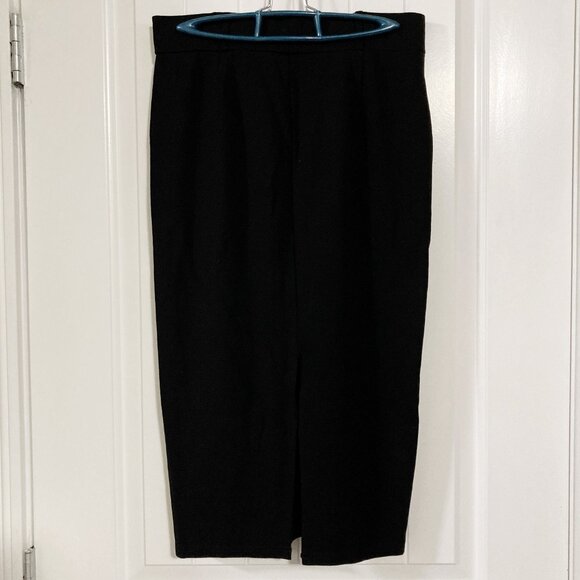 Philosophy Black nautical style slip-on pencil skirt ~ Goth SMALL MEDIUM skirt - Picture 13 of 13